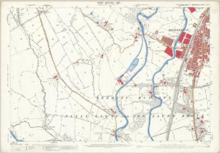 Lancashire LVI.10 (includes: Brierfield; Burnley; Higham With West Close Booth; Old Laund Booth; Reedley Hallows) - 25 Inch Map