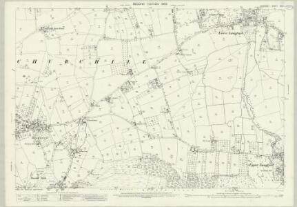 Somerset XVIII.1 (includes: Burrington; Churchill; Winscombe) - 25 Inch Map
