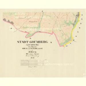 Grumberg (Krumberg) - m2321-4-003 - Kaiserpflichtexemplar der Landkarten des stabilen Katasters