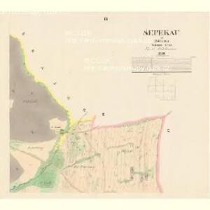 Sepekau - c6852-1-002 - Kaiserpflichtexemplar der Landkarten des stabilen Katasters