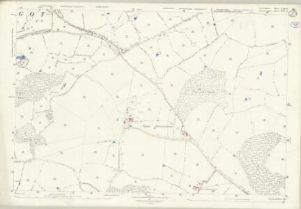 Warwickshire XXXI.15 (includes: Aston Cantlow; Morton Bagot; Oldberrow; Wootton Wawen) - 25 Inch Map