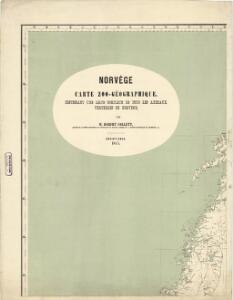 Spesielle kart 64: Norvège Carte Zoo-Géographique, blad 1