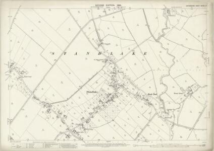 Oxfordshire XXXVIII.6 (includes: Northmoor; Standlake; Stanton Harcourt) - 25 Inch Map