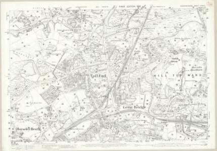Staffordshire LXVIII.5 (includes: Tipton; West Bromwich) - 25 Inch Map
