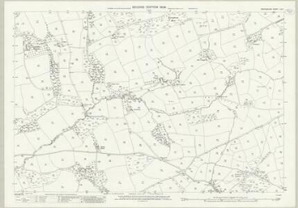 Devon LIII.1 (includes: Broadwood Kelly; Winkleigh) - 25 Inch Map