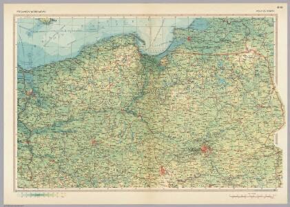 Poland North.  Pergamon World Atlas.