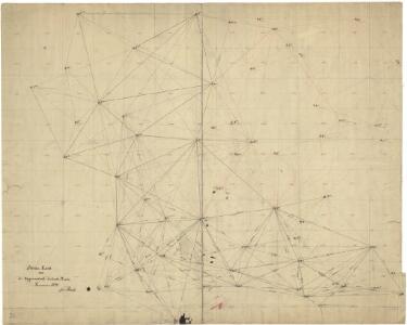 Trigonometrisk grunnlag, Squelet-Cart 36: Skelet-kart over de trigonometrisk bestemte Punkter Sommeren 1827