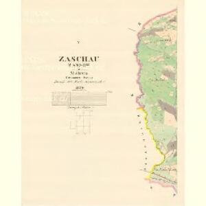 Zaschau (Zassow) - m3563-1-005 - Kaiserpflichtexemplar der Landkarten des stabilen Katasters