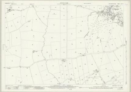 Northamptonshire XLIV.10 (includes: Flore; Harpole; Kislingbury; Upper Heyford) - 25 Inch Map