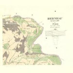 Bernhau (Barnow) - m2132-2-002 - Kaiserpflichtexemplar der Landkarten des stabilen Katasters
