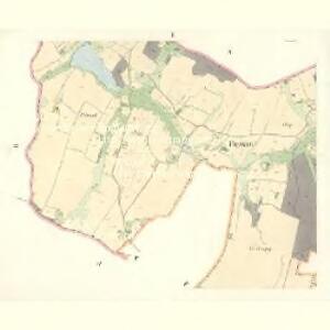 Piersna (Piersno) - m2433-1-002 - Kaiserpflichtexemplar der Landkarten des stabilen Katasters
