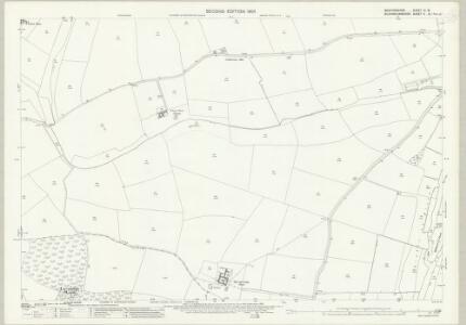 Bedfordshire VI.15 (includes: Carlton and Chellington; Harrold; Lavendon) - 25 Inch Map