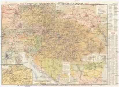 G. Freytag's Verkehrskarte von Österreich-Ungarn