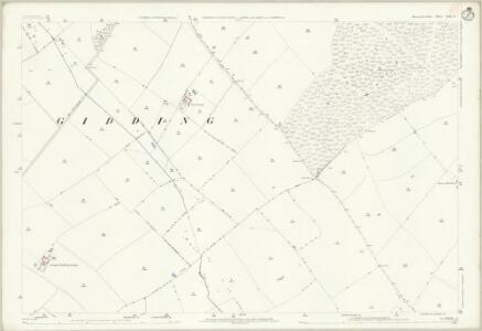 Huntingdonshire XIII.6 (includes: Hamerton; Sawtry; Steeple Gidding; Upton and Coppingford) - 25 Inch Map