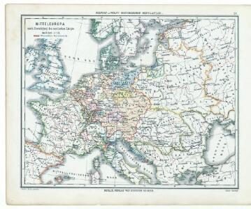 30. Mitteleuropa nach Beendigung des nordischen Krieges im Jahre 1721