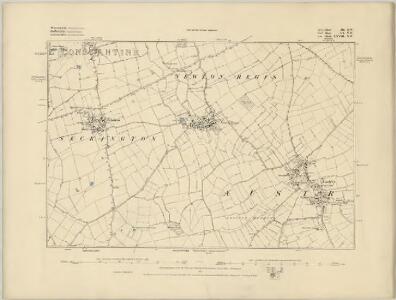 Warwickshire III.SW - OS Six-Inch Map
