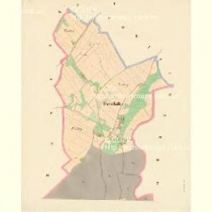 Hwizdalka - c2446-1-001 - Kaiserpflichtexemplar der Landkarten des stabilen Katasters