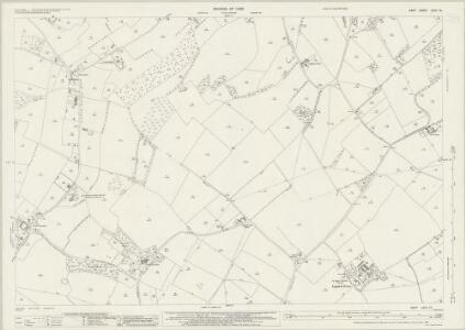 Kent LXVII.15 (includes: Alkham; Capel Le Ferne) - 25 Inch Map