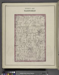 Town of Oakfield [Township]