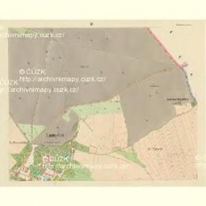 Lautschin (Laučen) - c4237-1-004 - Kaiserpflichtexemplar der Landkarten des stabilen Katasters