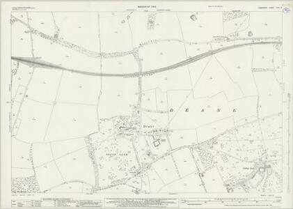 Hampshire and Isle of Wight XVII.12 (includes: Deane; Oakley; Overton; Steventon) - 25 Inch Map