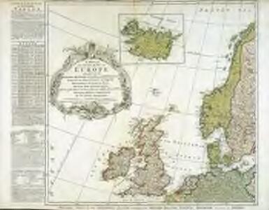 Western part of the northern states including the British Islands Norway Denmark and part of Sweden