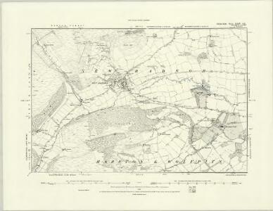Radnorshire XXIV.SW - OS Six-Inch Map