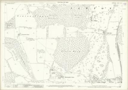 Hampshire and Isle of Wight XLIII.6 (includes: East Tisted; Four Marks; Newton Valence) - 25 Inch Map