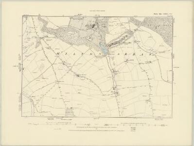 Dorset XXXII.NW - OS Six-Inch Map