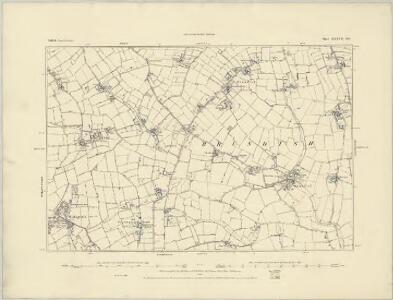 Suffolk XXXVII.SW - OS Six-Inch Map