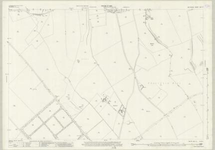 Wiltshire XVI.11 (includes: Bishopstone; Wanborough) - 25 Inch Map