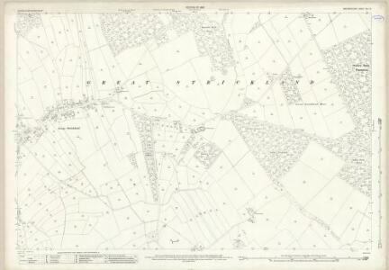 Westmorland VIII.10 (includes: Great Strickland; Little Strickland; Newby) - 25 Inch Map