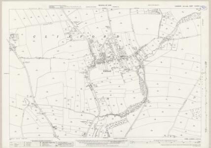 Yorkshire CLXXXIX.11 (includes: Boston Spa; Bramham Cum Oglethorpe; Clifford) - 25 Inch Map