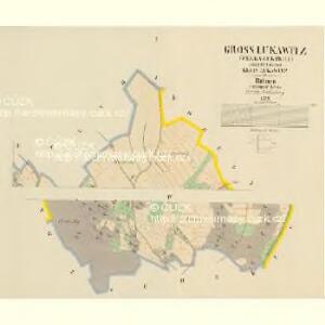 Gross-Lukawitz (Welka-Lukawice) - c4305-1-001 - Kaiserpflichtexemplar der Landkarten des stabilen Katasters
