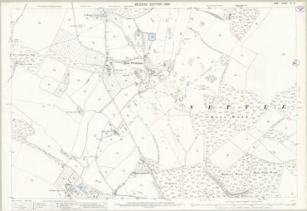 Kent XLI.15 (includes: East Peckham; Mereworth; Nettlestead; Wateringbury) - 25 Inch Map