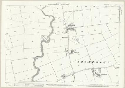 Lincolnshire LX.8 (includes: Broxholme; North Carlton; Saxilby with Ingleby) - 25 Inch Map
