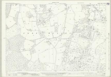 Dorset XXXIV.15 (includes: Corfe Mullen) - 25 Inch Map