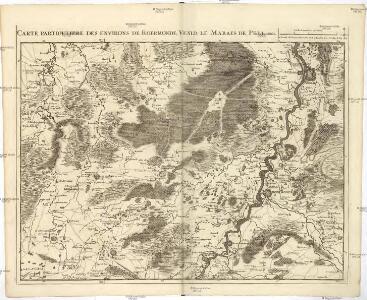 Carte particuliere des environs de Roermonde, Venlo, le marais de Peel, &c
