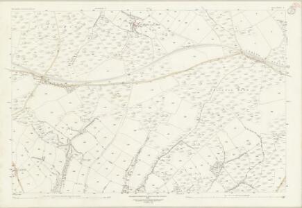 Devon LXXVI.5 (includes: Ashbury; Beaworthy; Sourton) - 25 Inch Map