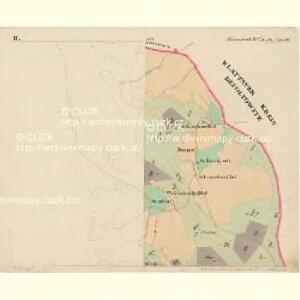 Eisenstrass - c1950-1-002 - Kaiserpflichtexemplar der Landkarten des stabilen Katasters