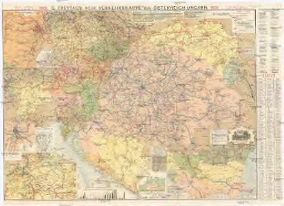 G. Freytag's neue Verkehrskarte von Österreich-Ungarn