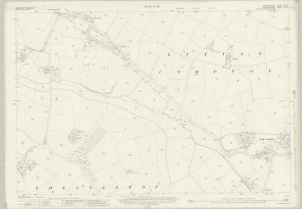 Oxfordshire XIII.4 (includes: Barton on the Heath; Chastleton; Little Compton) - 25 Inch Map