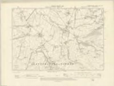 Cardiganshire XXV.SE - OS Six-Inch Map