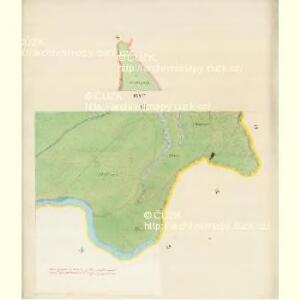 Bisenz (Bzenec) - m0321-1-018 - Kaiserpflichtexemplar der Landkarten des stabilen Katasters