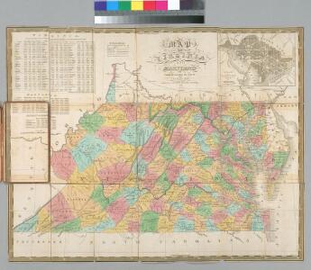Map of Virginia and Maryland, constructed from the latest authorities / J.H. Young sc.