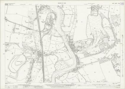 Kent XXXI.1 (includes: Burham; Halling; Snodland; Wouldham) - 25 Inch Map