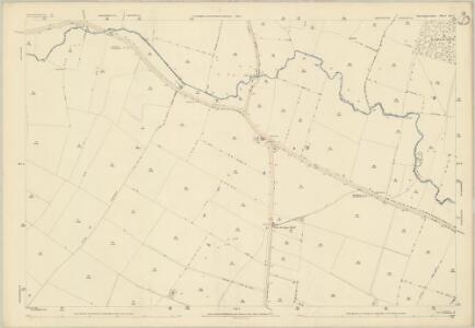 Huntingdonshire XVI.7 (includes: Brington and Molesworth; Catworth; Leighton) - 25 Inch Map