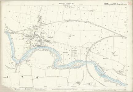 Durham LIV.1 (includes: Barforth; Eppleby; Gainford) - 25 Inch Map
