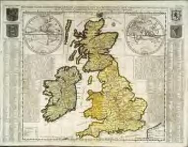 Nouvelle carte d'Angleterre, d'Ecosse et d'Irlande