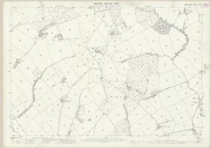 Shropshire LXVI.1 (includes: Chetton; Ditton Priors; Neenton) - 25 Inch Map